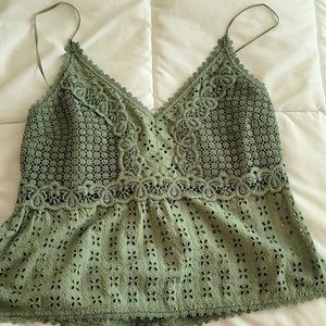AF eyelet tank top
